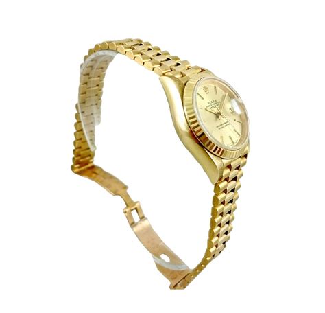 piccolo rolex vontage donna oro 18 k|Collection: Vintage Rolex Watches .